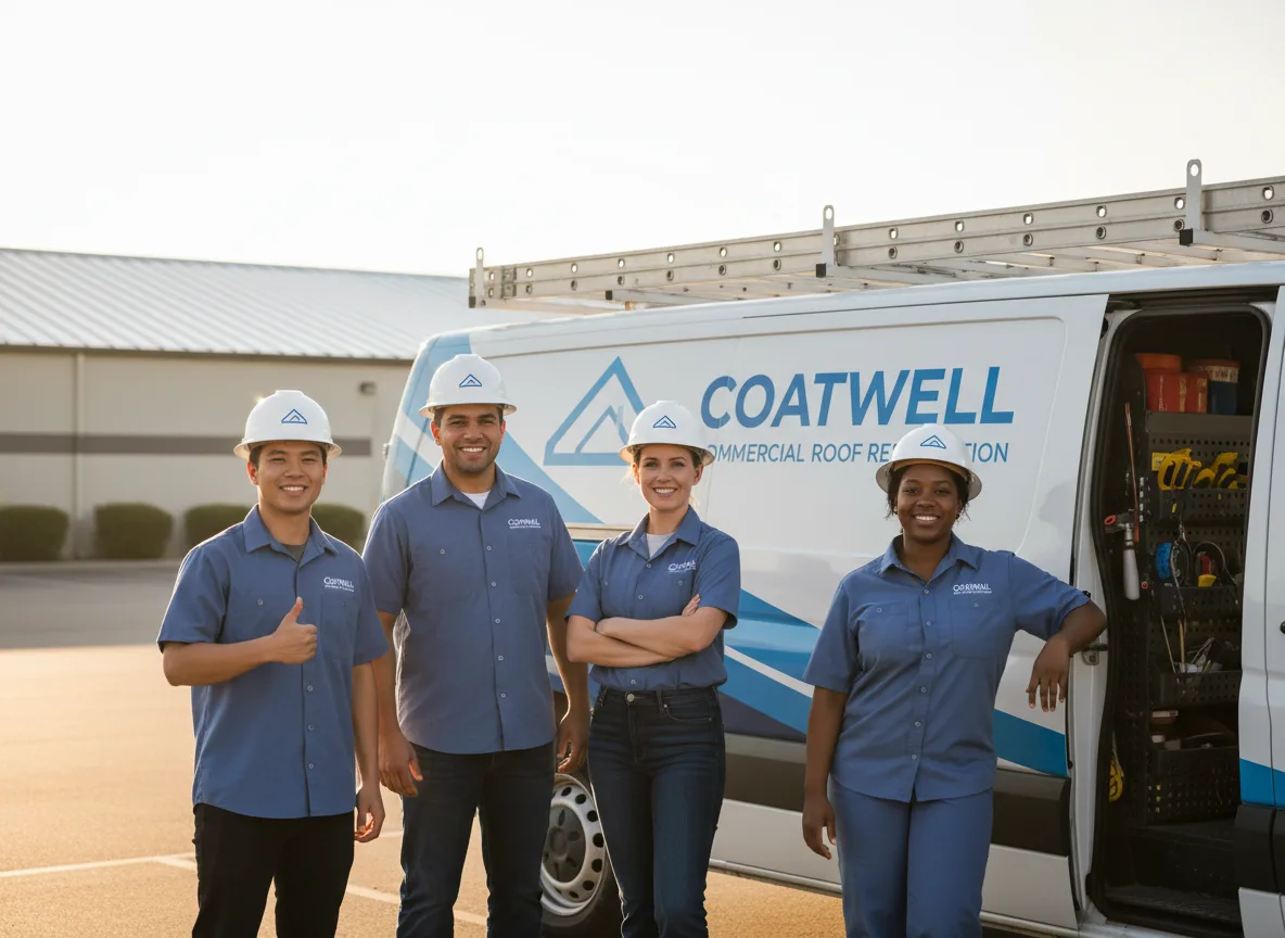 Commercial roof coating company in Ashburn, VA